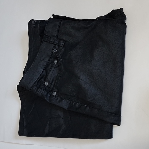 PRANA BLACK SHINY JEANS/  SIZE  4/27 - Picture 11 of 11